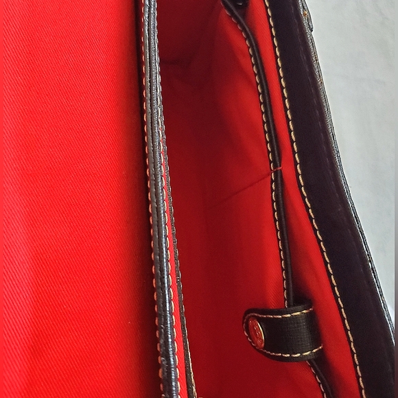 NWT New Dooney & Bourke Black Casey Clutch Handbag & Dust Bag (see descrip) - Picture 11 of 13